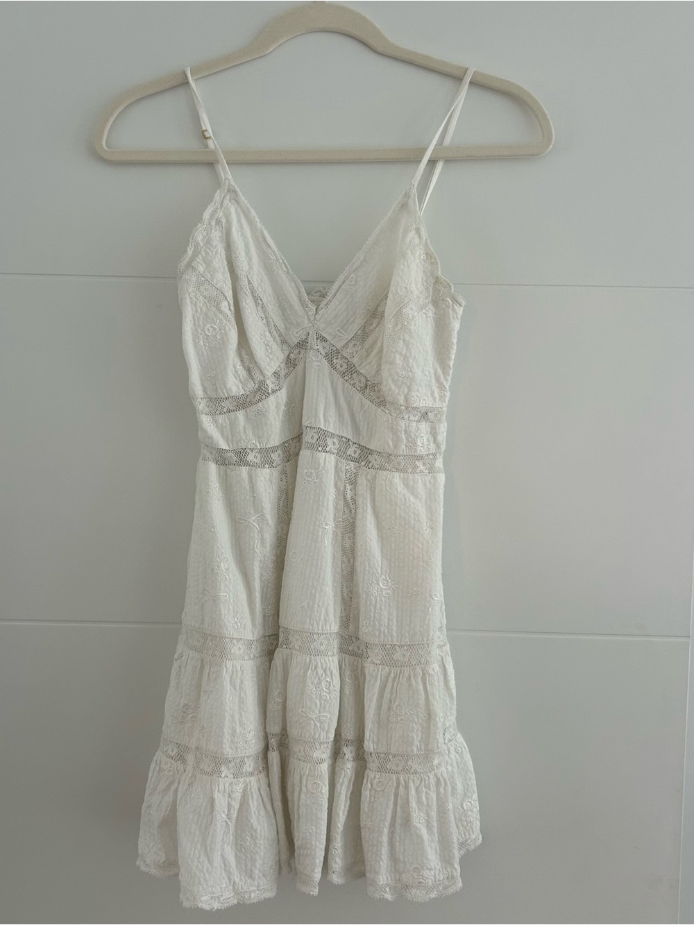 LoveShackFancy Solbina Mini Dress